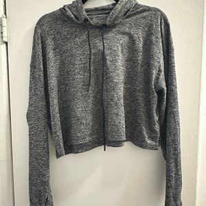 Athleta Cropped Lightweight Hoodie